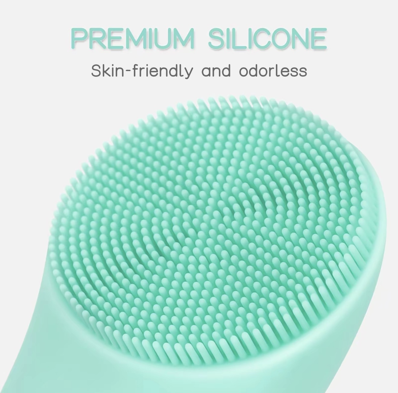 ThermoGlow Heated Facial Cleansing Brush – Sonic Silicone Massager